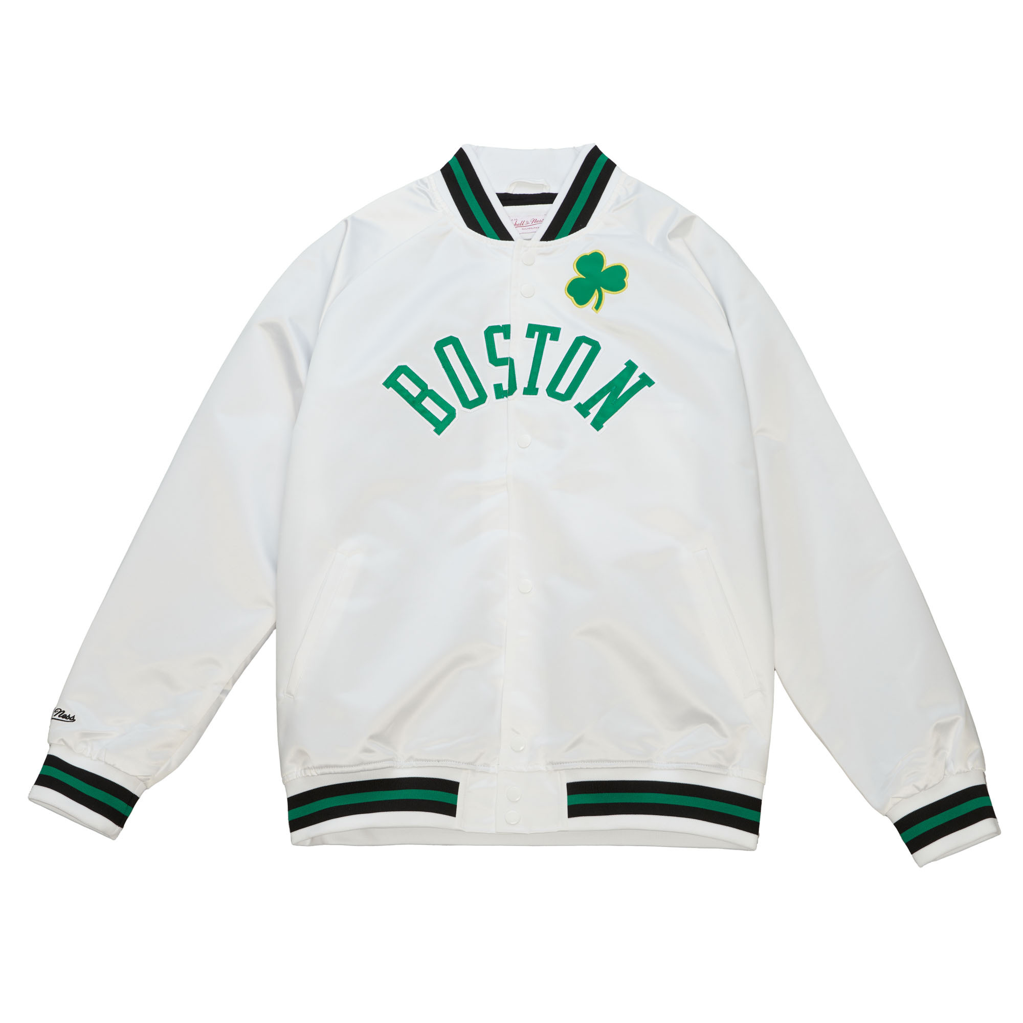 0195563057643 - Satin-Trainingsjacke Boston Celtics