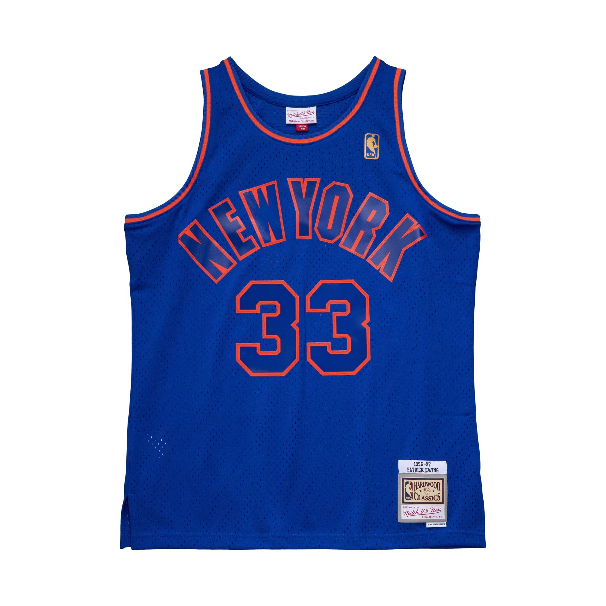 0195563255605 - Trikot New York Knicks Swingman Patrick Ewing 1996 97