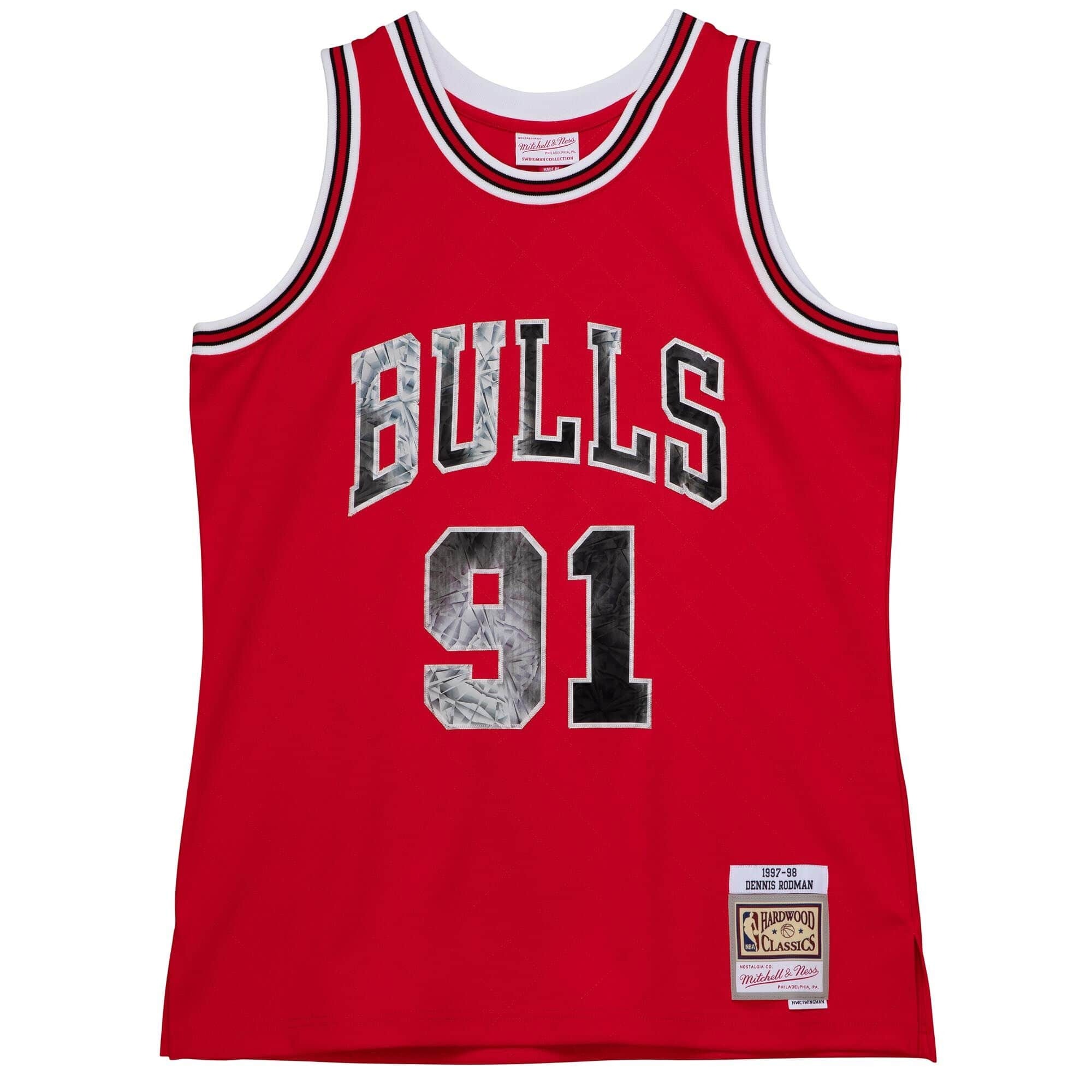 0195563272299 - nba trikot Chicago Bulls Dennis Rodman