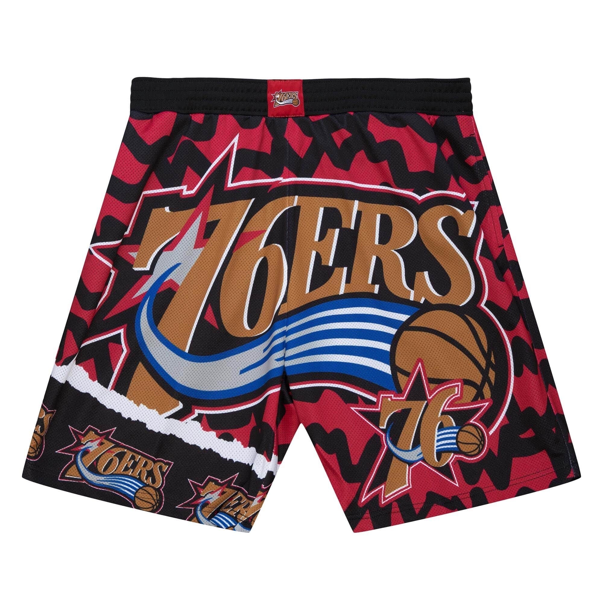 0195563473412 - Shorts Philadelphia 76ers NBA Jumbotron 20 Sublimated