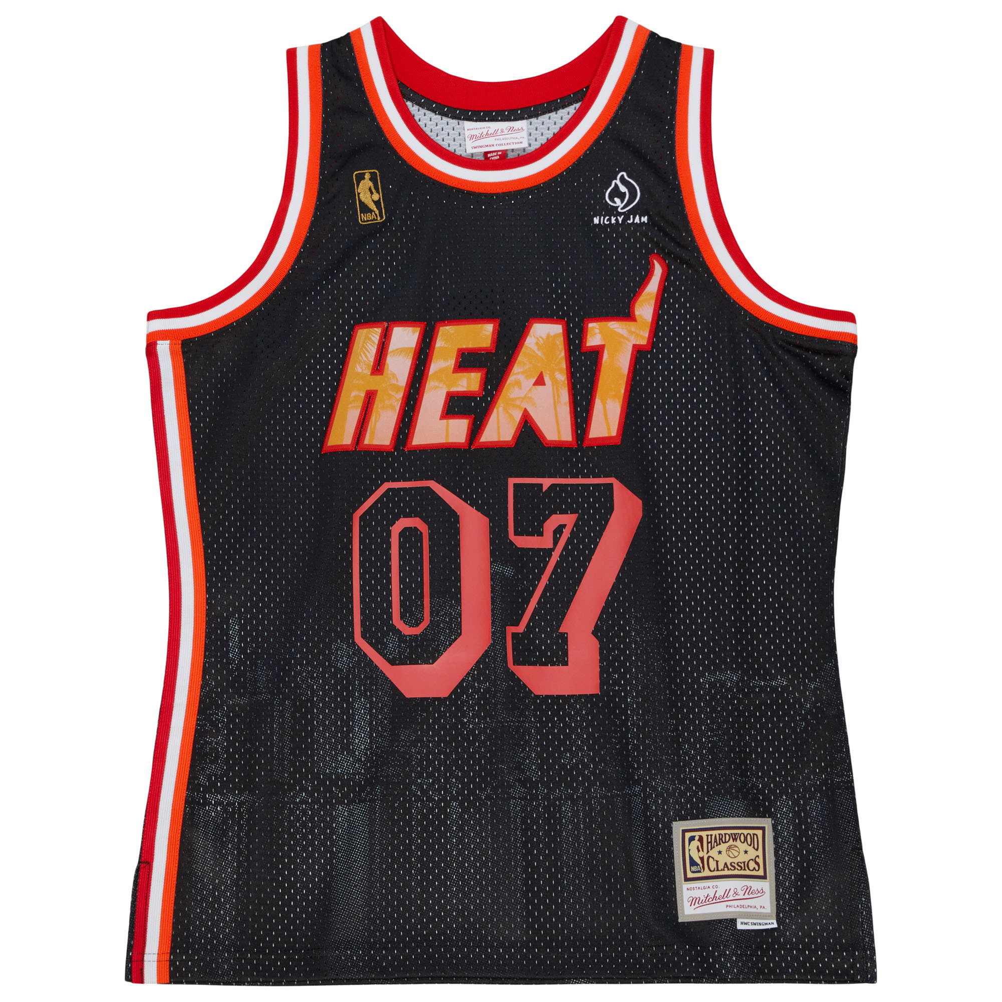 0195563489253 - Trikot Miami Heat Nicky Jam Swingman