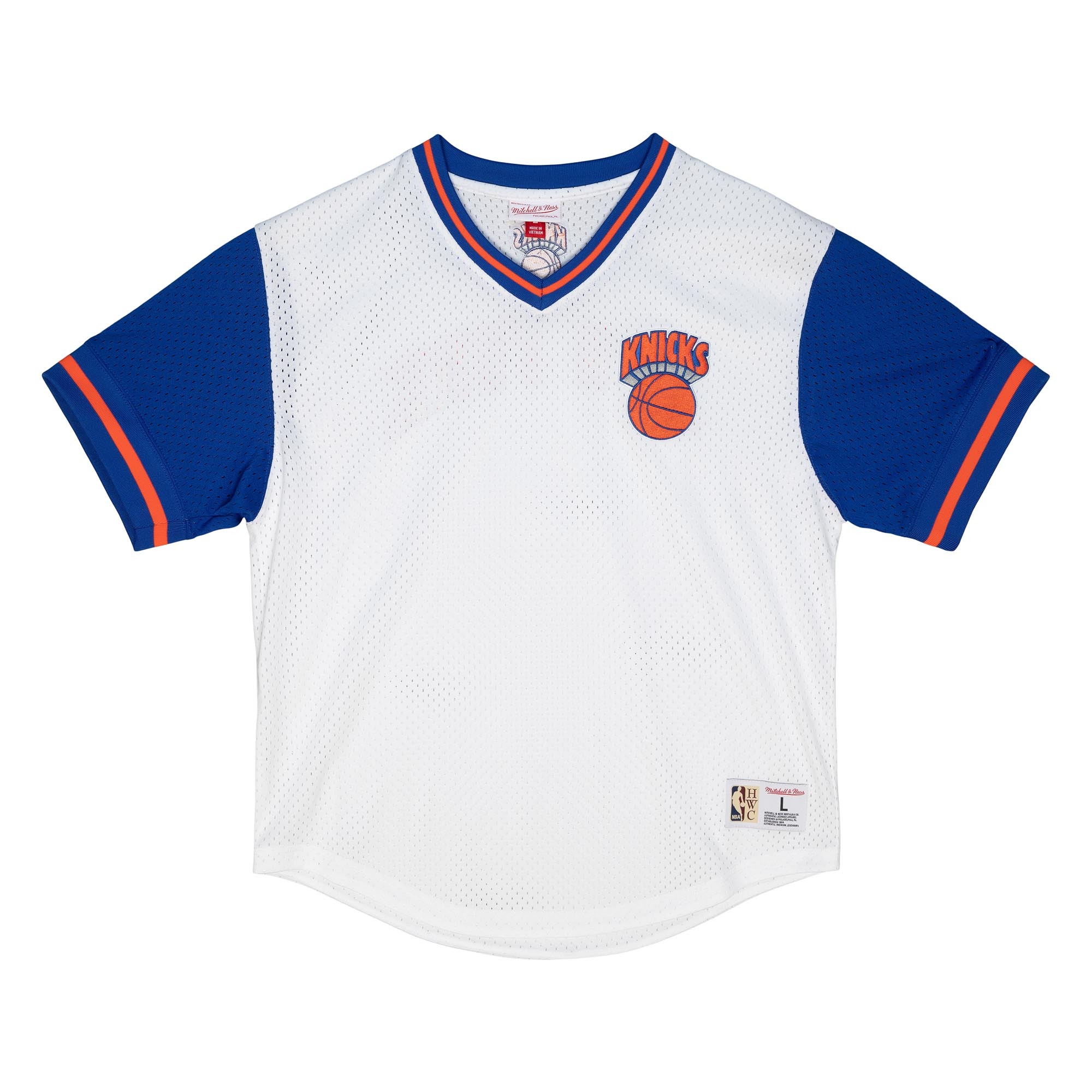 0195563515518 - Trikot mit V-Ausschnitt aus Maschenware New York Knicks Fashion 0195563515518 - Trikot mit V-Ausschnitt aus Maschenware New York Knicks Fashion