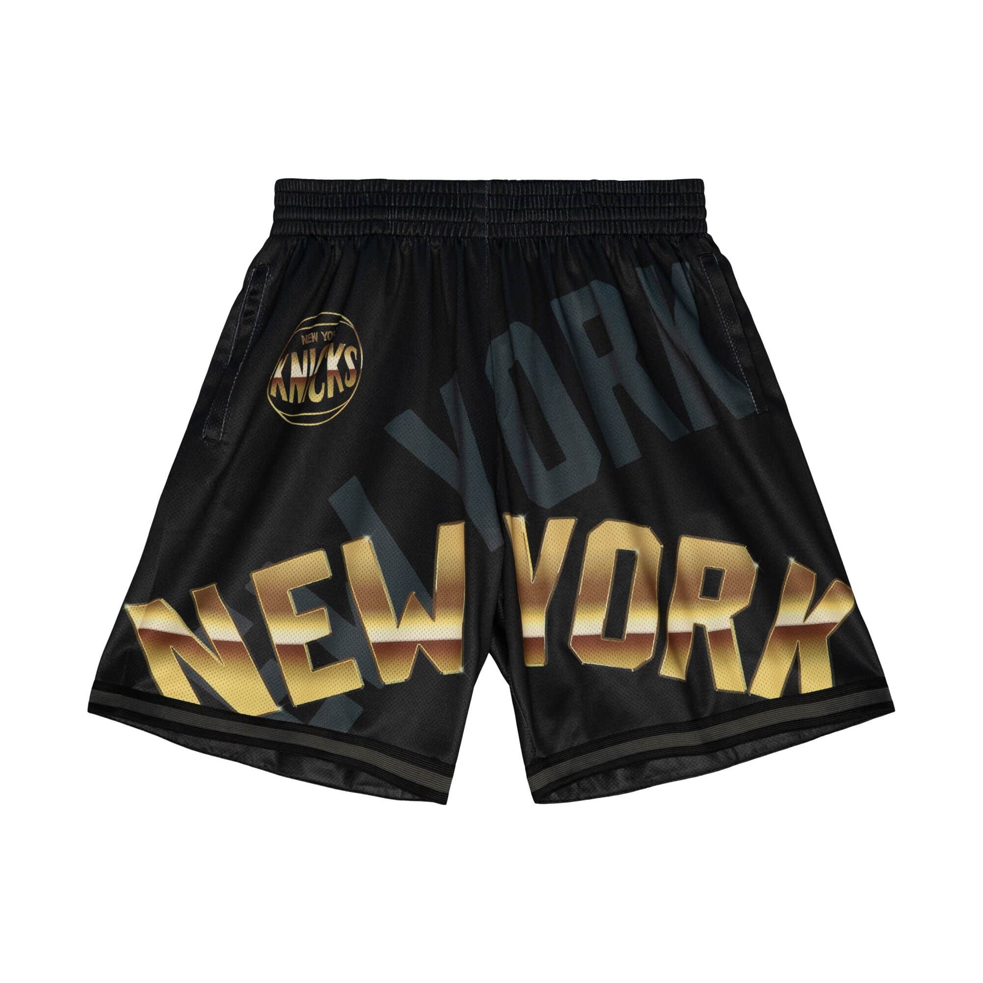 0195563530757 - Shorts New York Knicks NBA Big Face 40 Fashion