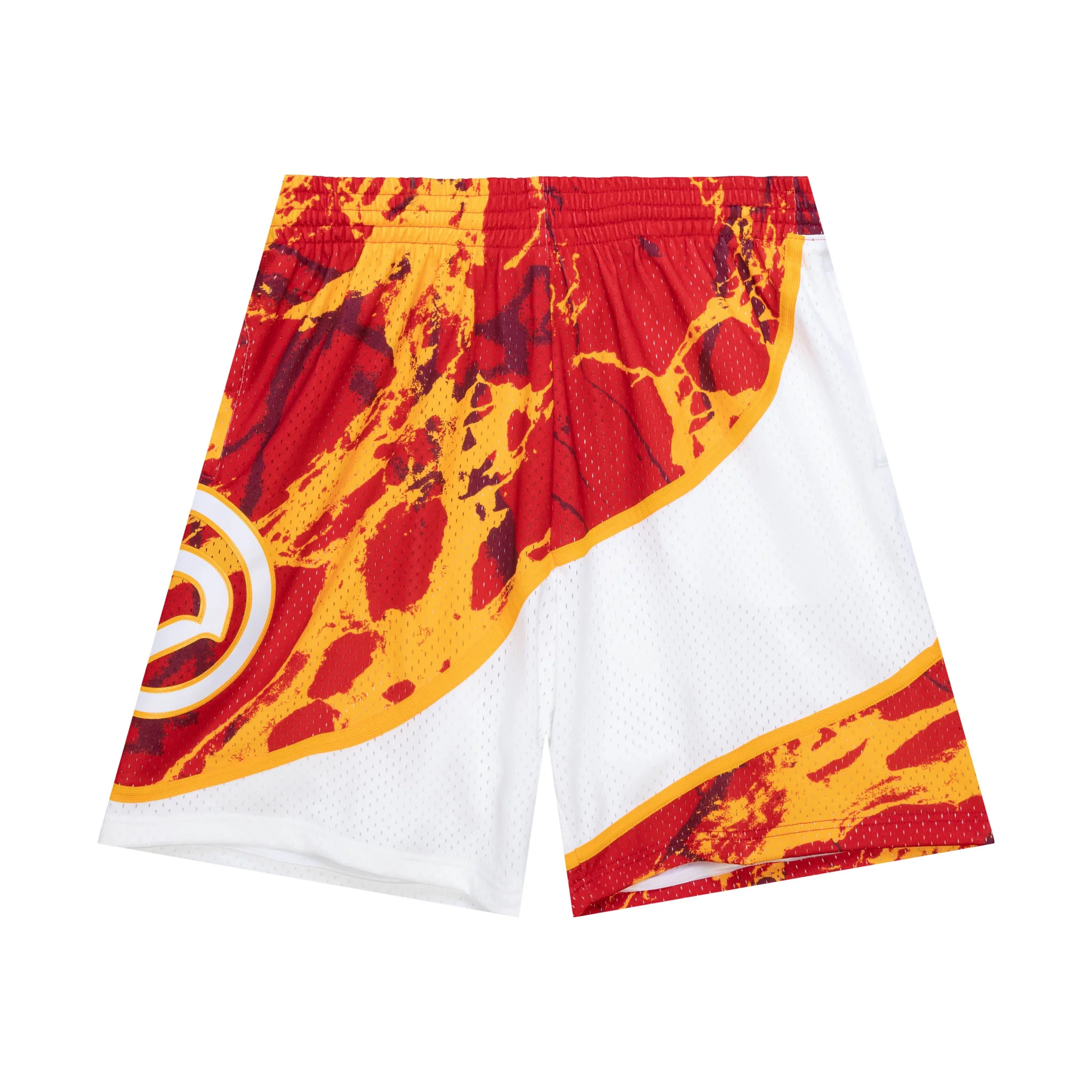 0195563549773 - Shorts Atlanta Hawks NBA Team Marble Swingman 1986