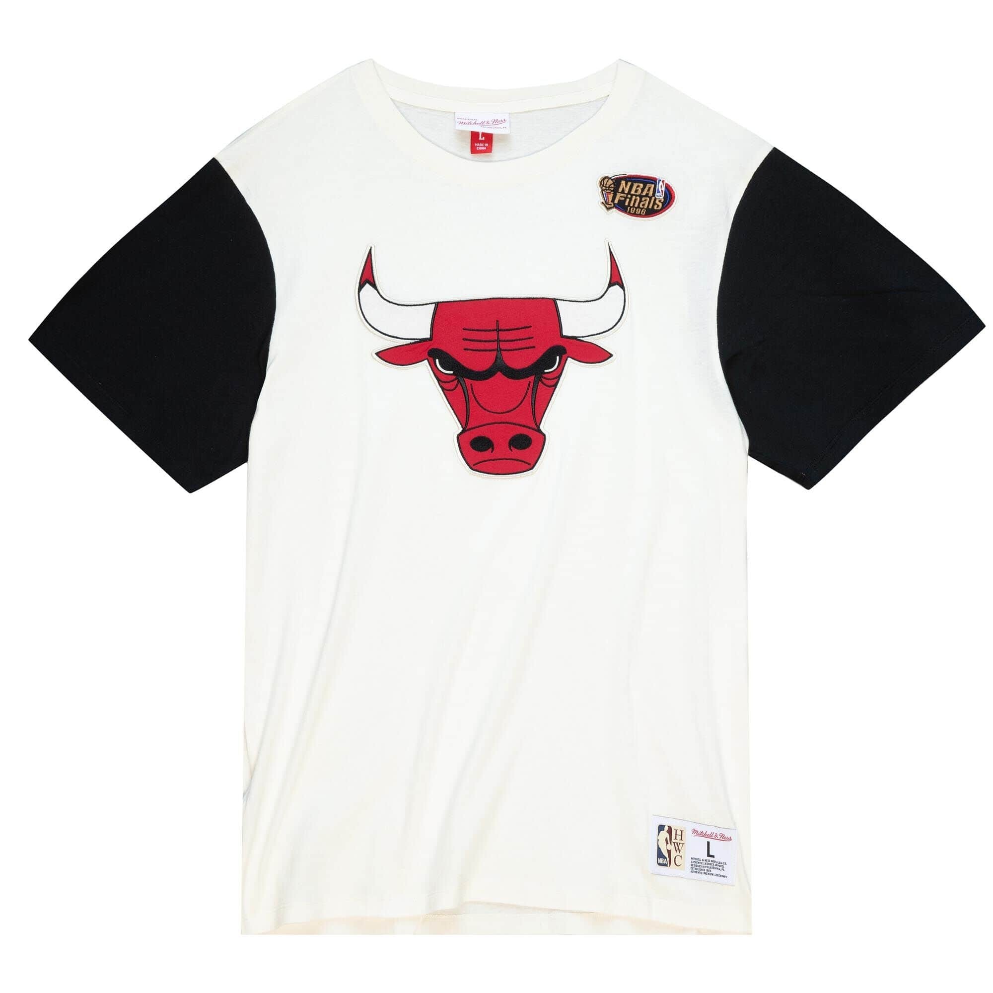 0195563639429 - T-Shirt color blocked Chicago Bulls 2021 22