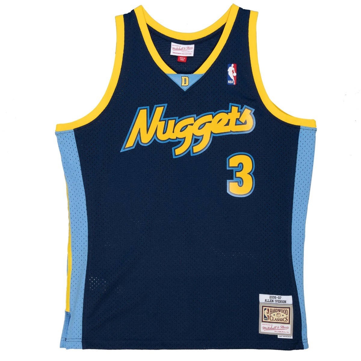 0195563677544 - nba trikot Denver Nuggets Allen Iverson