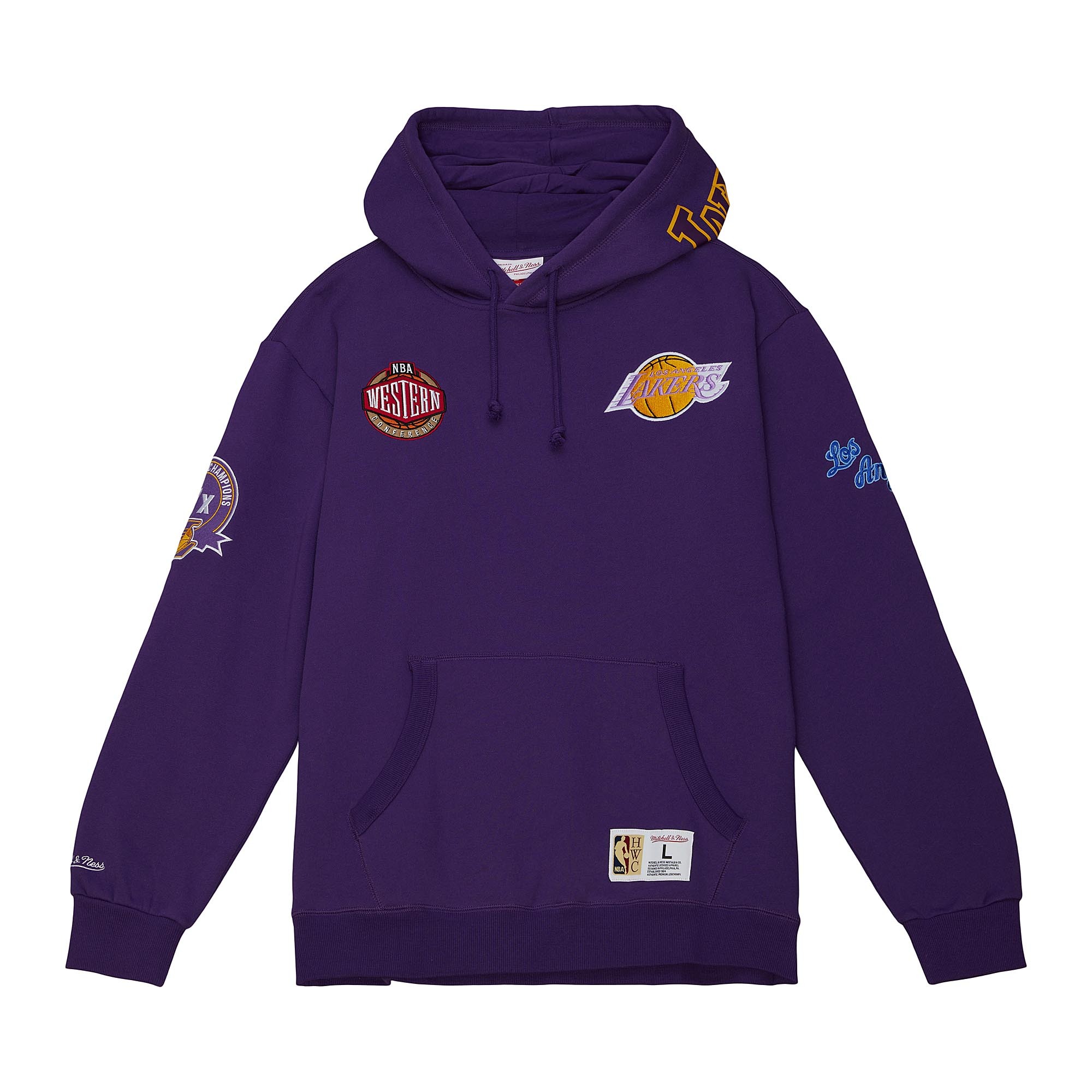 0195563714515 - Hoodie Los Angeles Lakers Hometown Fleece