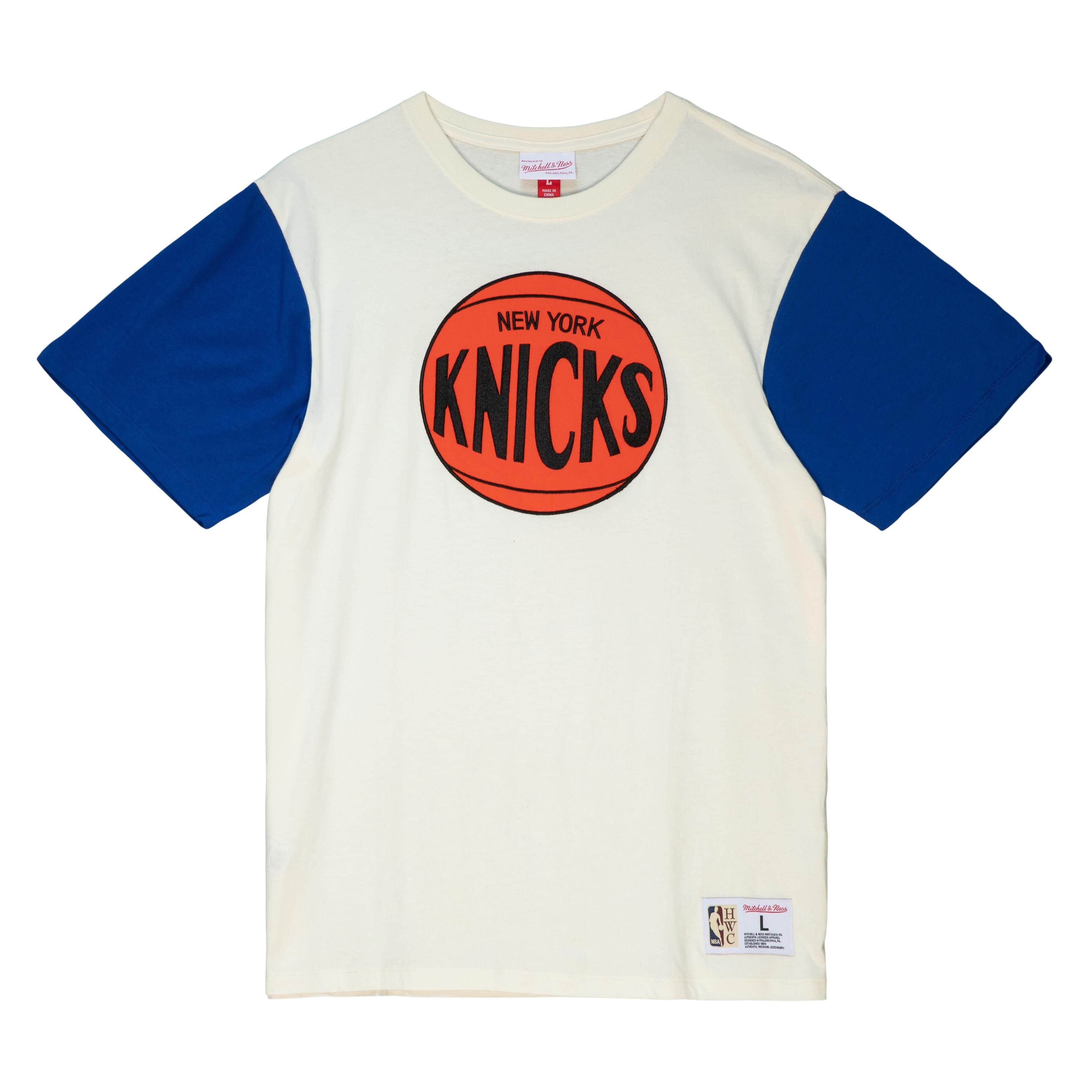 0195563727546 - T-Shirt New York Knicks NBA Color Blocked