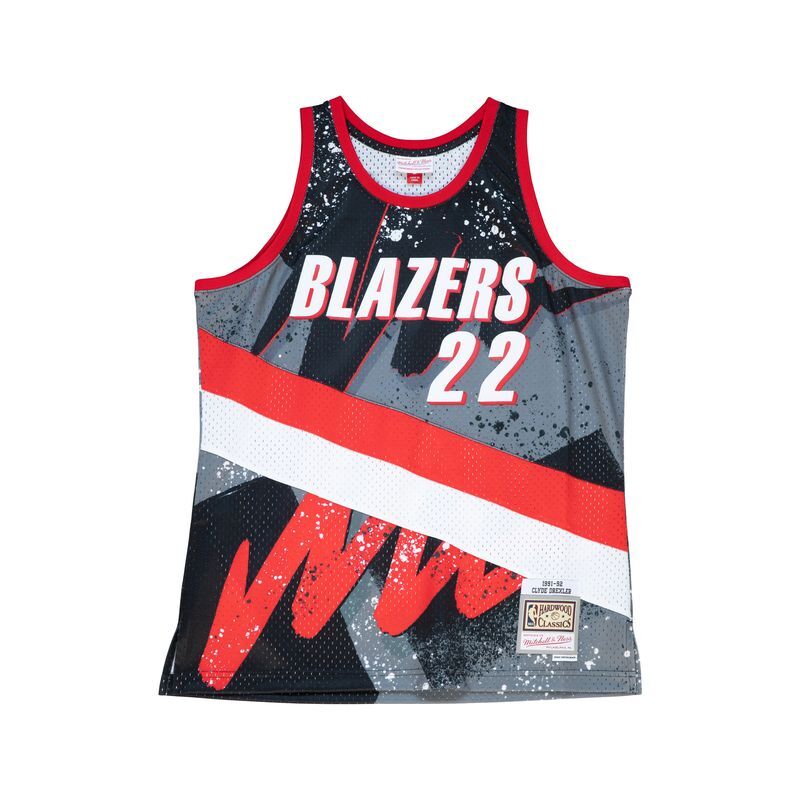 0195563917473 - NBA-Trikot Portland Trail Blazers Hyper Hoops Swingman 1991 Clyde Drexler