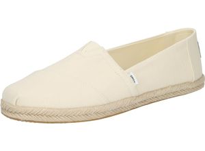 0195703327544 - TOMS Espadrilles Textil Schlupf für Damen beige 36