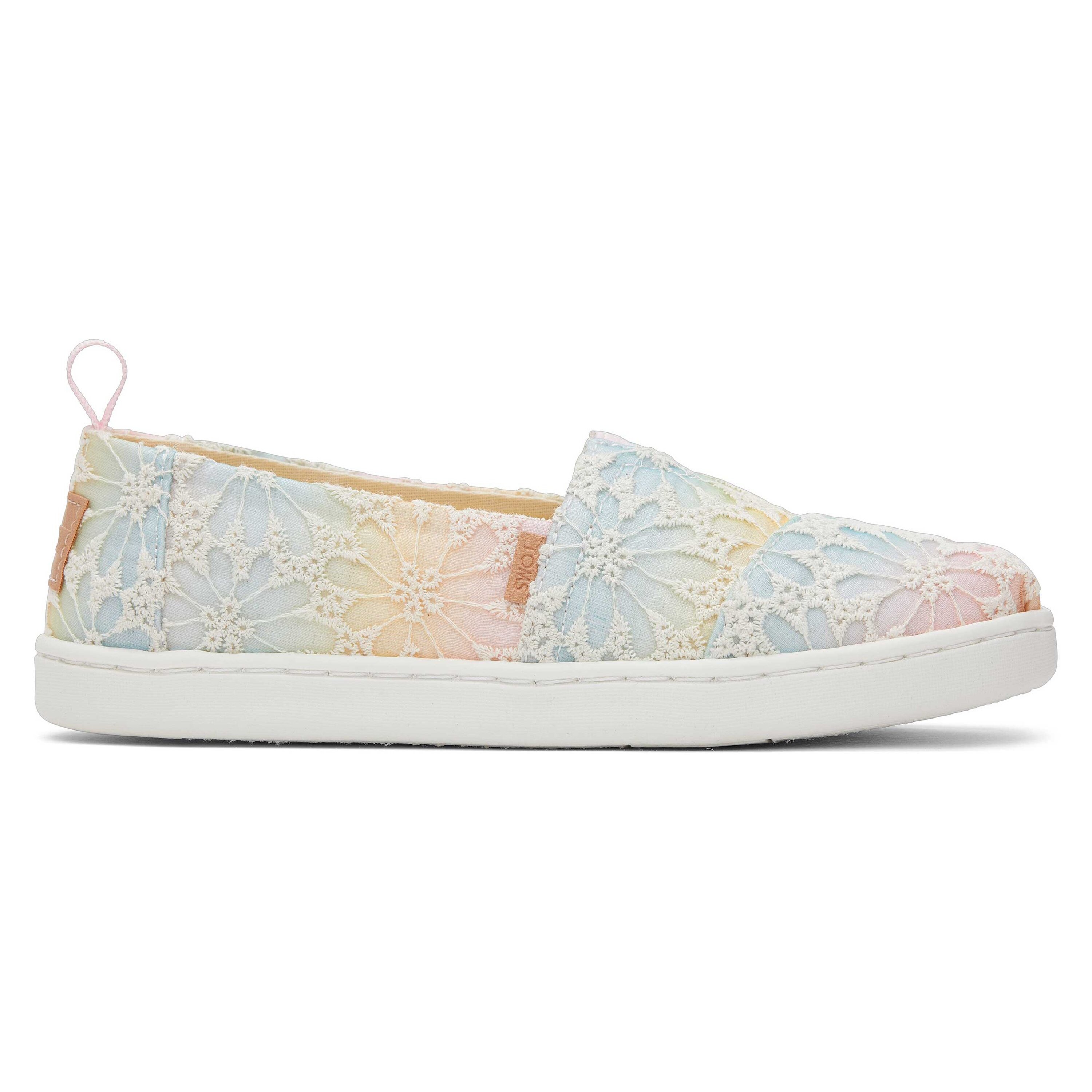 0195703459986 - Espadrilles Schatten mit Blumenmuster Mädchen Toms Alpargata