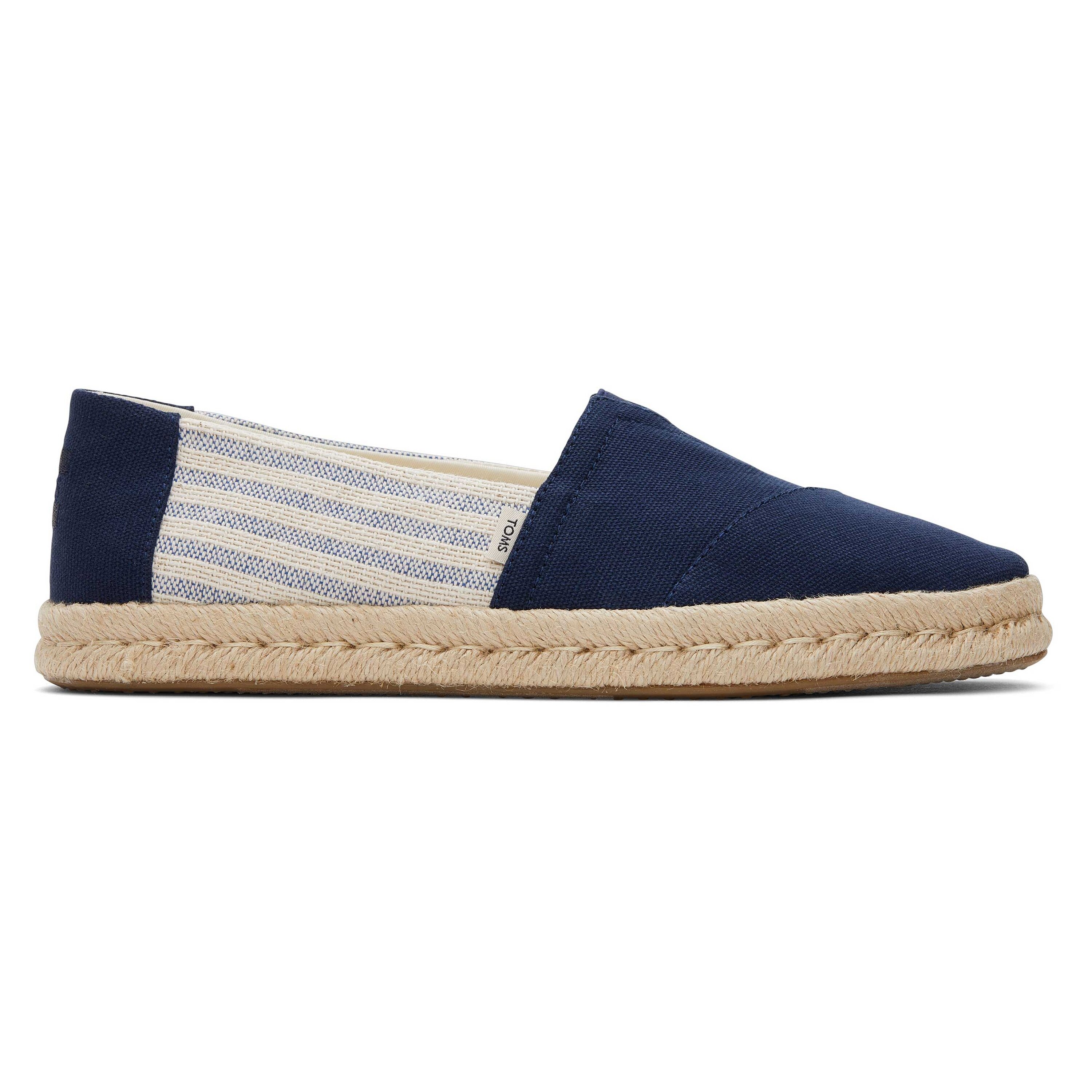 0195703467127 - Gestreifte Espadrilles Frau Toms Alpargata Rope 20