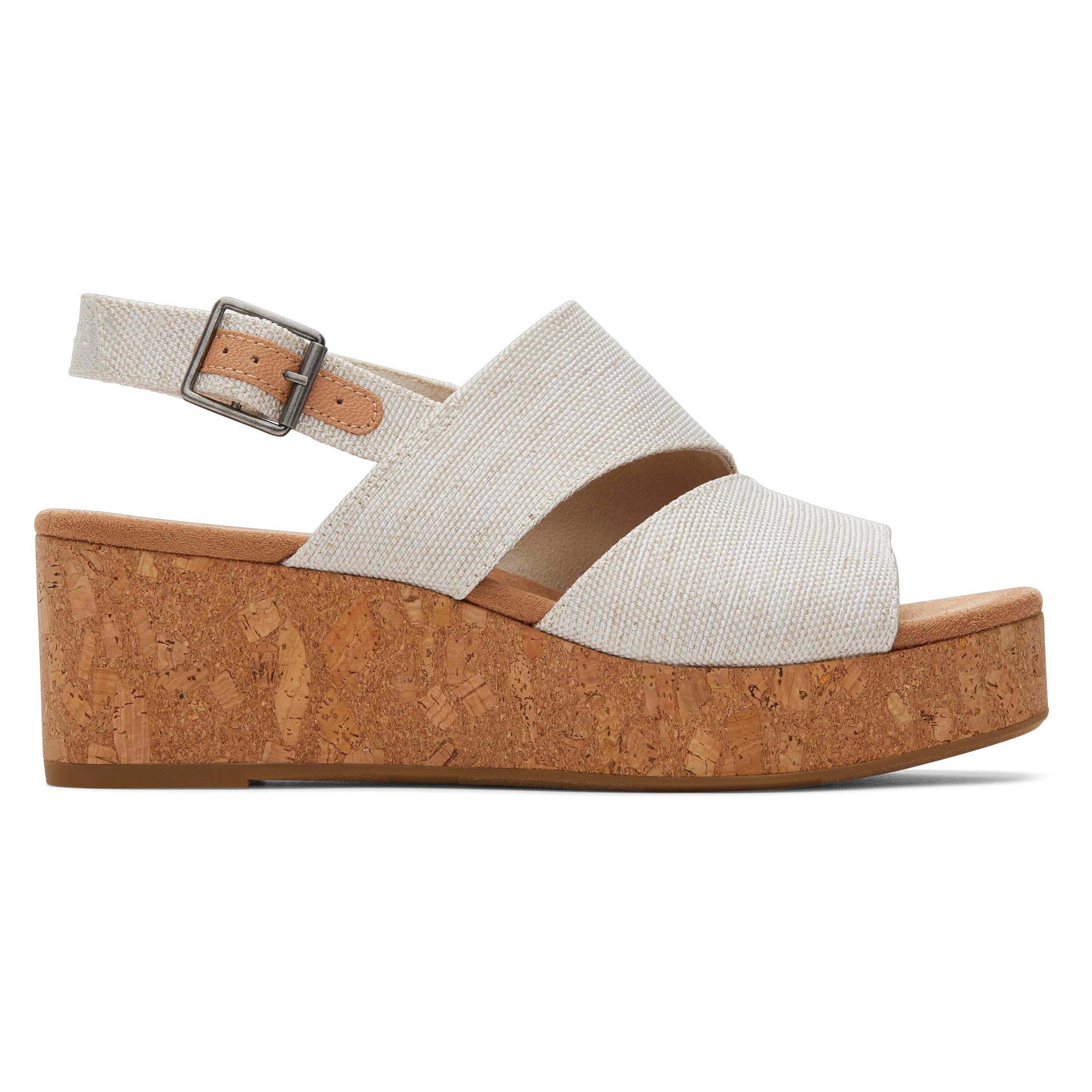 0195703473531 - Keil-Sandalen für Damen Toms Claudine 0195703473531 - Keil-Sandalen für Damen Toms Claudine