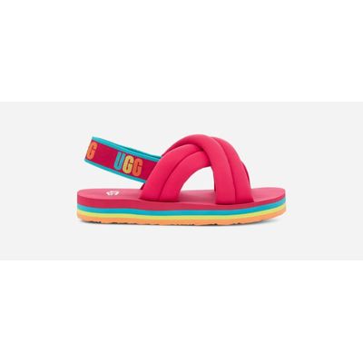 0195719395209 - UGG Everlee Sandalen in Rainbow Größe 35