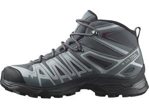 0195751147804 - salomon Wanderschuhe X Ultra Pioneer Mid GTX wasserdicht für Damen grau 38 2 3