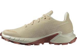 0195751553940 - salomon Trailrunningschuhe Alpahcross 5 rutschfest dämpfend für Damen beige 39 1 3