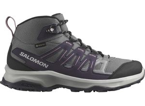 0195751597340 - salomon Wanderschuhe Grivola Mid GTX wasserdicht atmungsaktiv für Damen grau 39 1 3