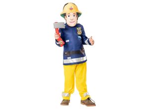 0195884044797 - Mattel Kostüm Feuerwehrmann Sam für Kinder