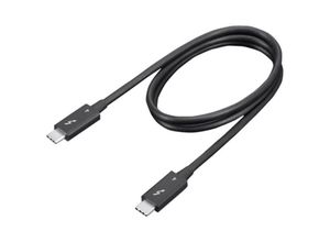 0195892067658 - Thunderbolt™-Kabel Thunderbolt™ 4 Thunderbolt™ (USB-C®) Stecker 07 m Schwarz Ultra HD (8K) 4X91K16968