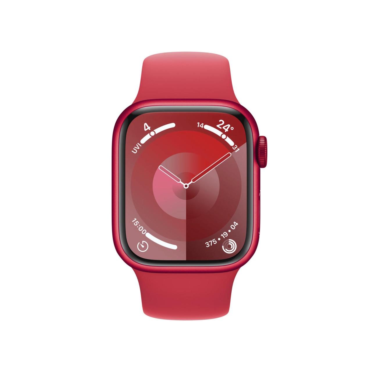 0195949028137 - APPLE Watch Series 9 GPS + Cellular 41 mm Smartwatch Aluminium Fluorelastomer 130 - 180 mm (PRODUCT) RED