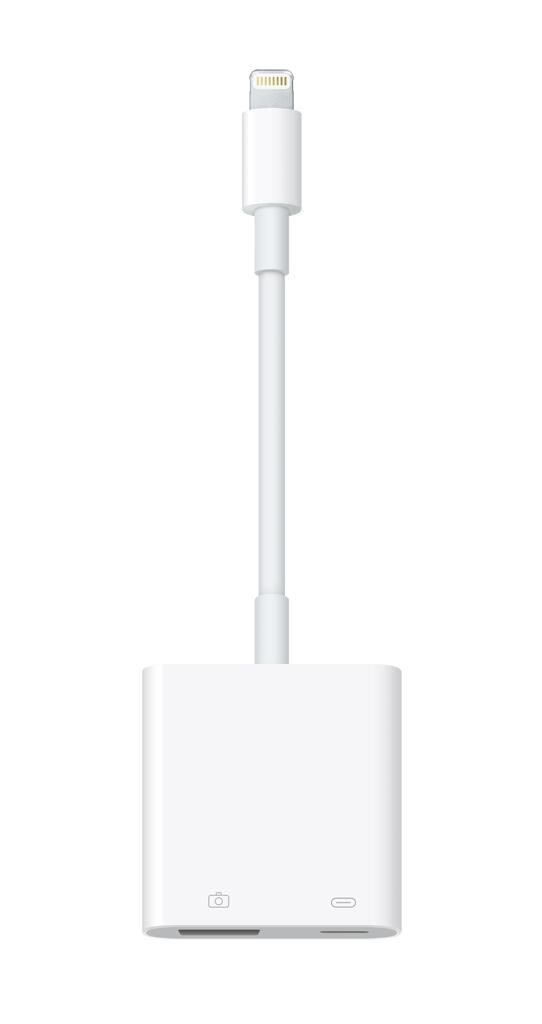 0195949587696 - 0 Adapter von Lightning auf USB 30 Kamera & Lightning weiß