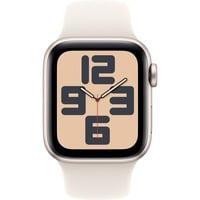 0195949643415 - Smartwatch APPLE Watch SE (2024) Smartwatches Gr 40 mm ohne eSIM M L Sport Band beige (polarstern)