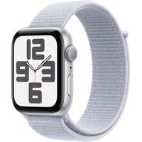 0195949645303 - Smartwatch APPLE Watch SE (2024) Smartwatches Gr 44 mm ohne eSIM One-Size Sport Loop silberfarben (silber)