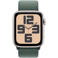 0195949646119 - Smartwatch APPLE Watch SE (2024) Smartwatches Gr 44 mm ohne eSIM One-Size Sport Loop beige (polarstern)