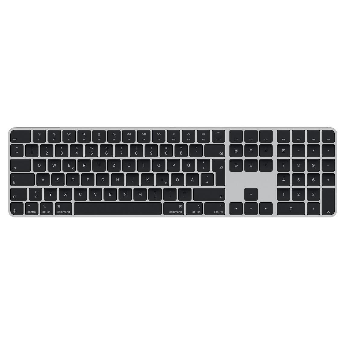 0195949655401 - APPLE Apple-Tastatur Magic Keyboard mit Touch ID und Ziffernblock Tastaturen schwarz