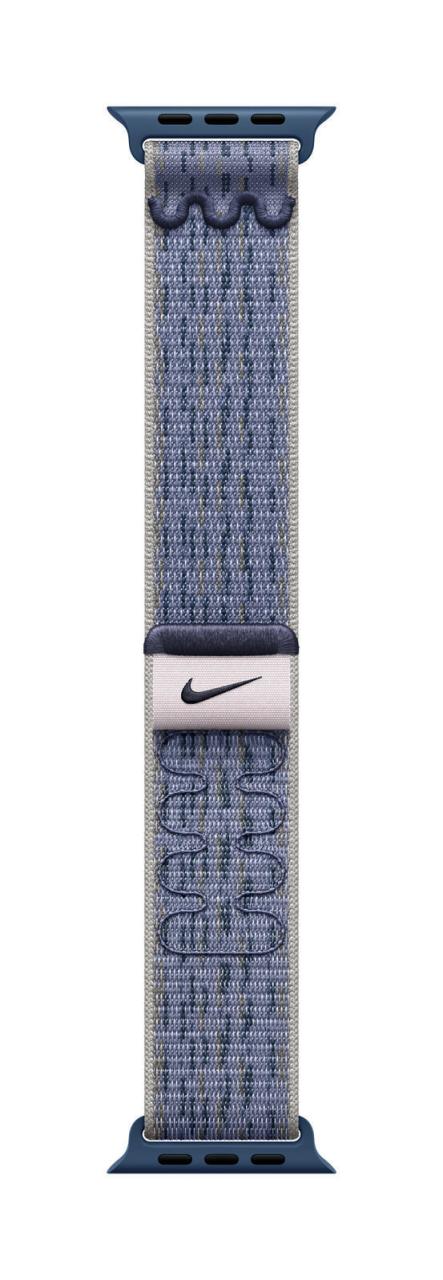 0195949707513 - Nike Sport Loop für Watch 42mm (grau blau)