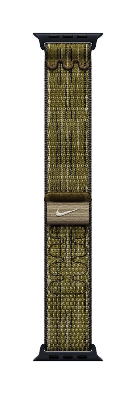 0195949707544 - Nike Sport Loop für Watch 42mm (grün grau)