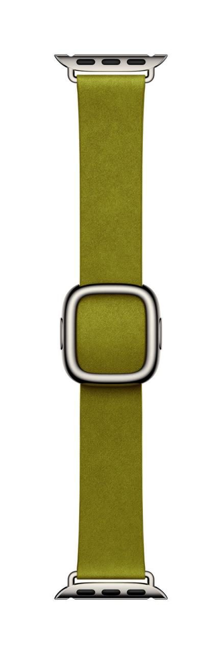 0195949715228 - APPLE Smartwatch-Armband Moderne Schließe Uhrenarmbänder Gr 145-165 cm gelb (chartreuse)