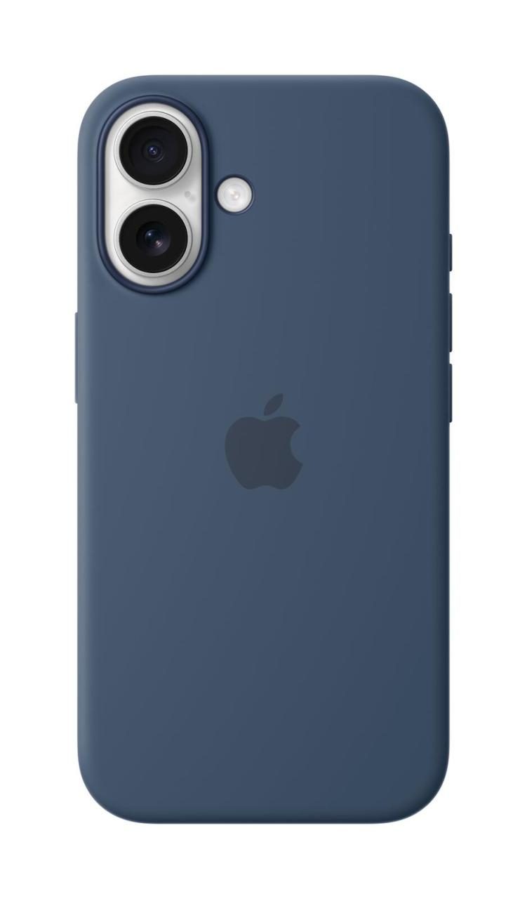 0195949884962 - iPhone 16 Silicone Case with MagSafe - Denim 0195949884962 - iPhone 16 Silicone Case with MagSafe - Denim