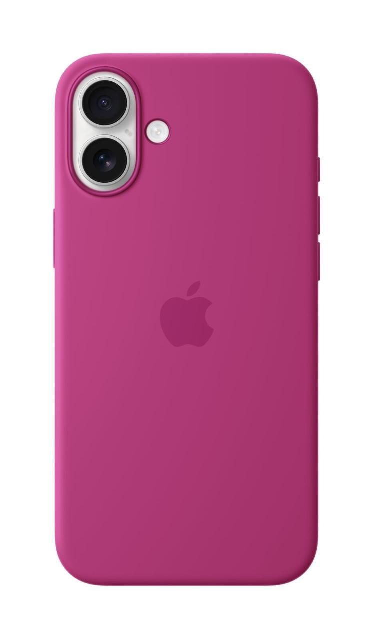 0195949885181 - iPhone 16 Plus Silicone Case with MagSafe - Fuchsia