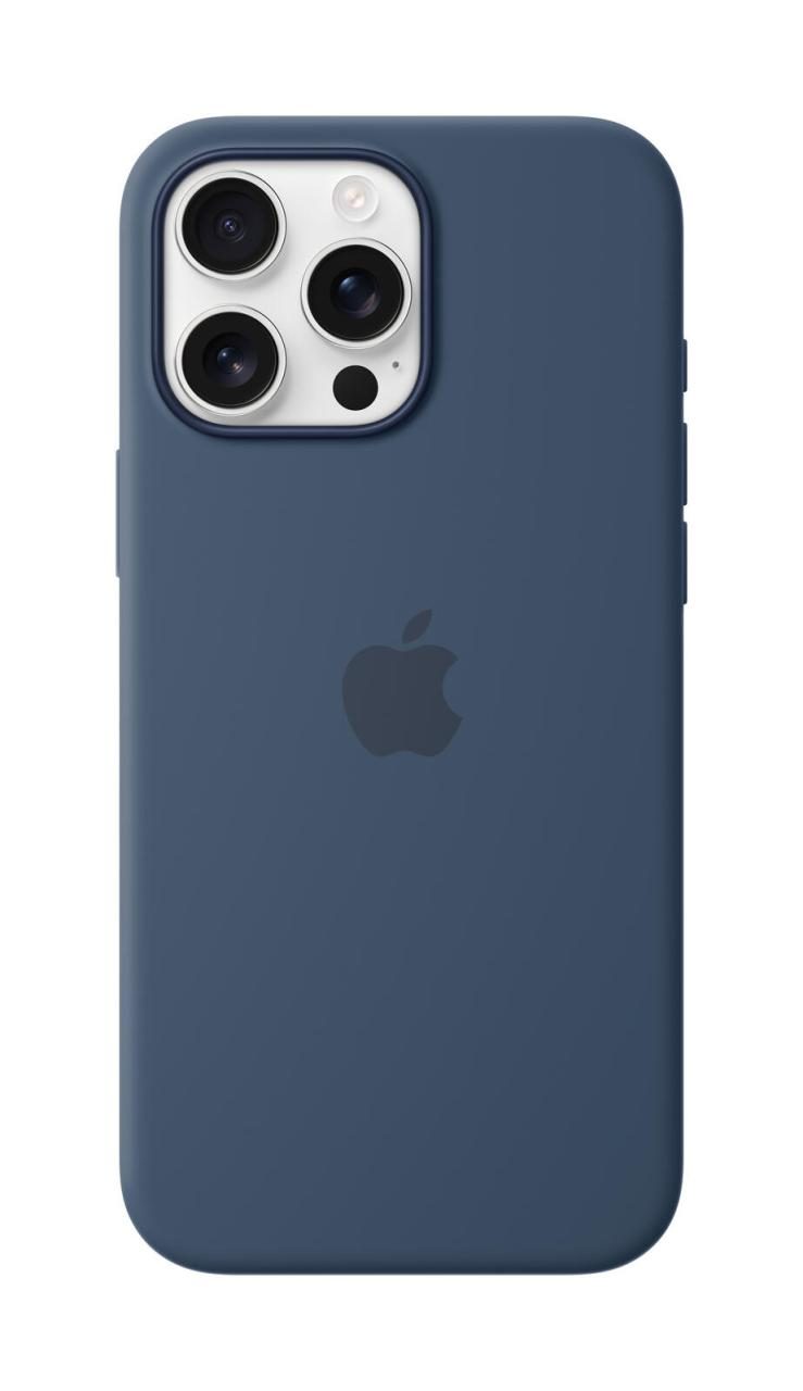 0195949885440 - iPhone 16 Pro Max Silicone Case with MagSafe - Denim