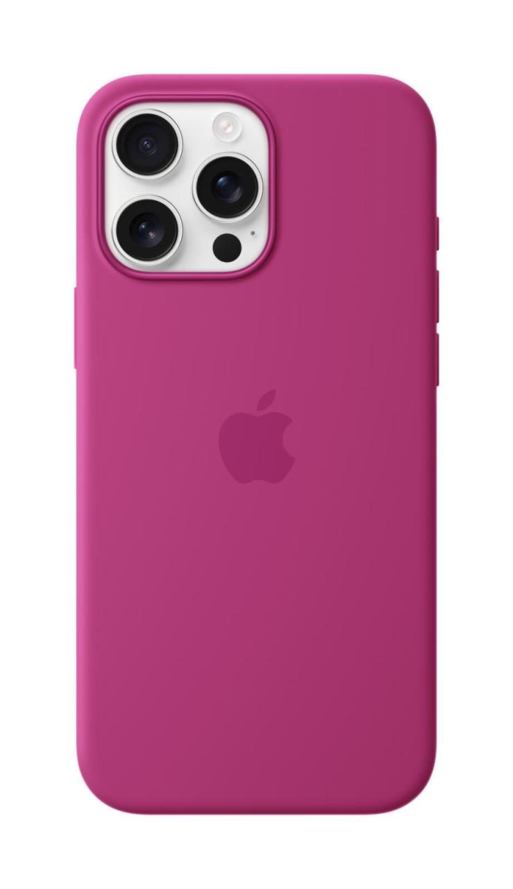 0195949885501 - iPhone 16 Pro Max Silicone Case with MagSafe - Fuchsia