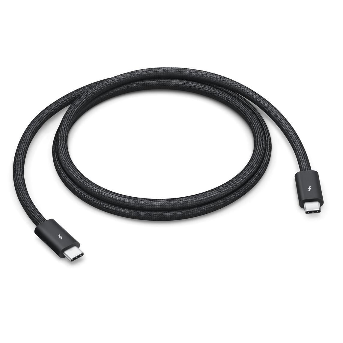 0195949894459 - Thunderbolt™ 5 Anschlusskabel [1x Thunderbolt™ 5 - 1x Thunderbolt™ 5] 1 m Schwarz - Apple