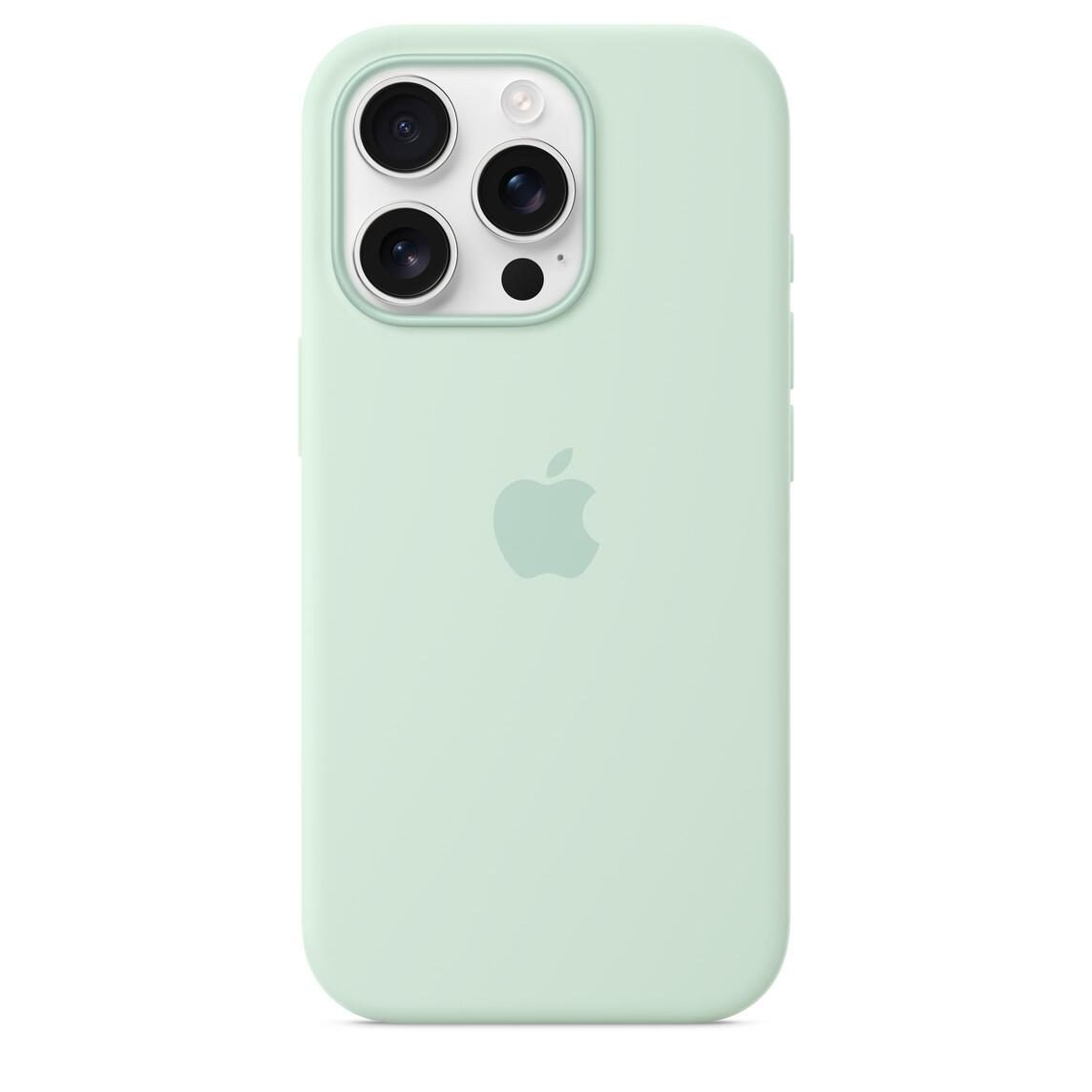 0195950231052 - iPhone 16 Pro Silicone Case with MagSafe - Aquamarine