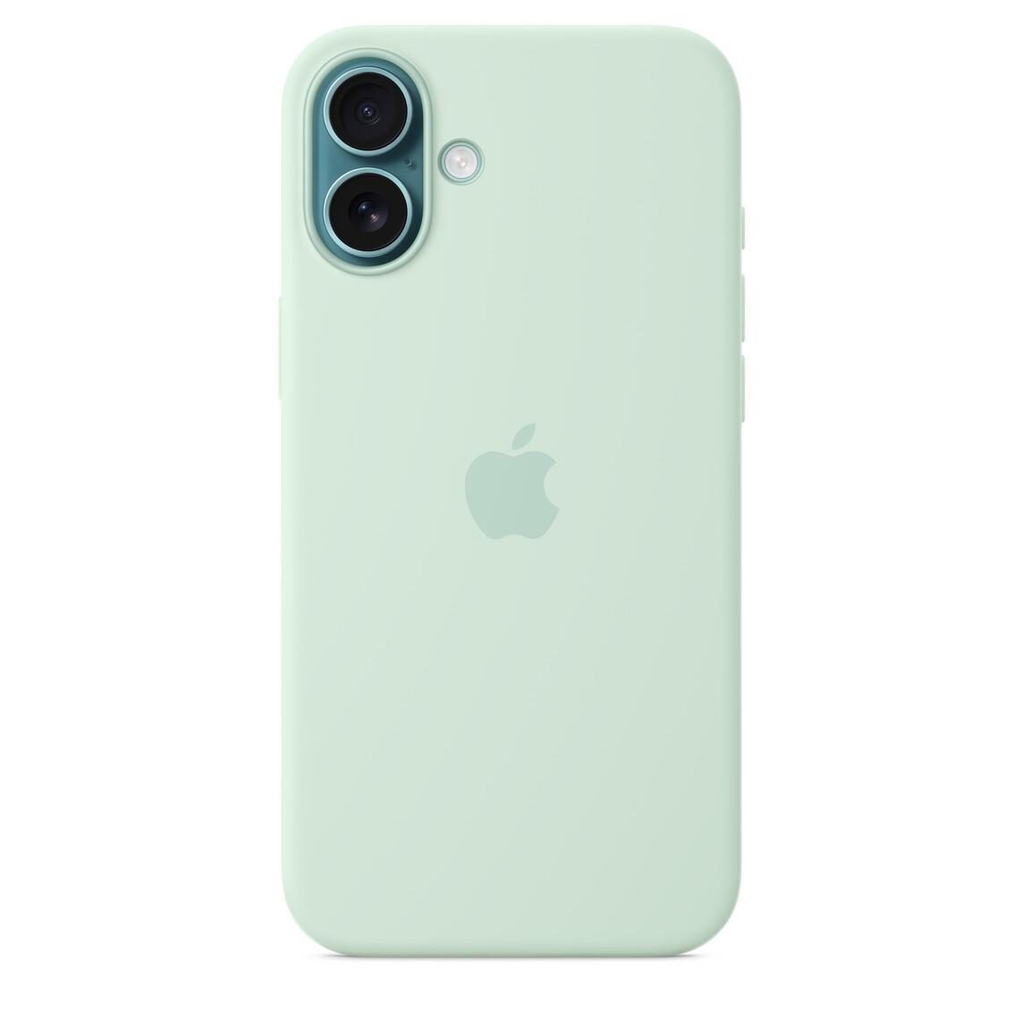 0195950231700 - iPhone 16 Plus Silicone Case with MagSafe - Aquamarine 0195950231700 - iPhone 16 Plus Silicone Case with MagSafe - Aquamarine