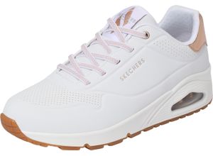 0195969260203 - SKECHERS® Uno Sneaker Shimmer Away dämpfend für Damen weiß 37