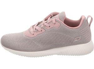 0195969616383 - SKECHERS® BOBS Sport Squad Sneaker Ghost Star reflektierend maschinenwaschbar für Damen rosa 40