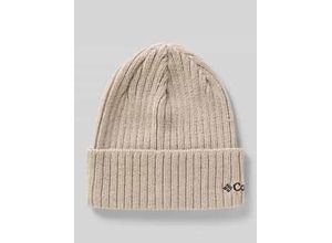 0195979545314 - Beanie mit Label-Stitching