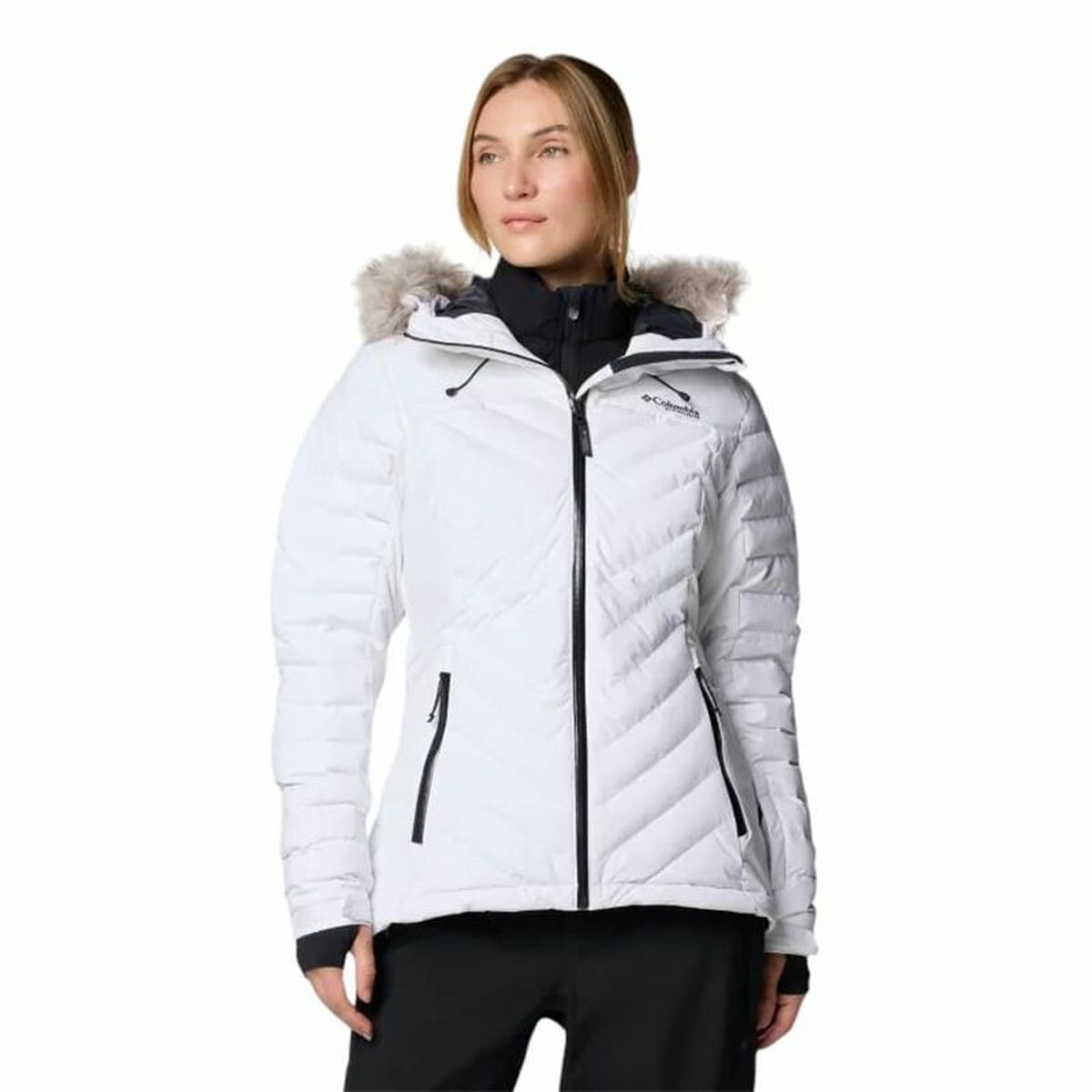 0195981066258 - Sportjacke für Frauen Bird Mountain III Weiß 0195981066258 - Sportjacke für Frauen Bird Mountain III Weiß