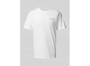 0195982106687 - T-Shirt mit Label-Stitching