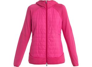 0196009818491 - Quantum Hybrid Funktionsjacke Damen in electron pink-tempo-colorblock