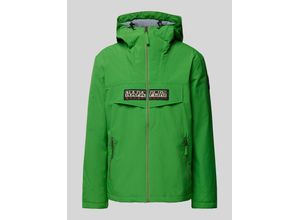 0196009915282 - Jacke mit Label-Patch Modell RAINFOREST