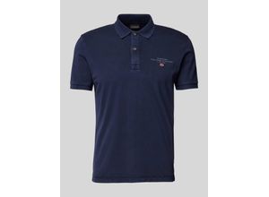 0196011080886 - Regular Fit Poloshirt mit Label-Print Modell elbas