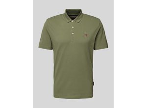 0196011762362 - Slim Fit Poloshirt mit Logo-Stitching Modell EALIS