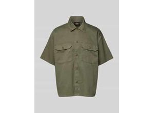 0196011924821 - UNIONVILLE GD WORK SHIRT Kurzarmhemd oliv in M 0196011924821 - UNIONVILLE GD WORK SHIRT Kurzarmhemd oliv in M
