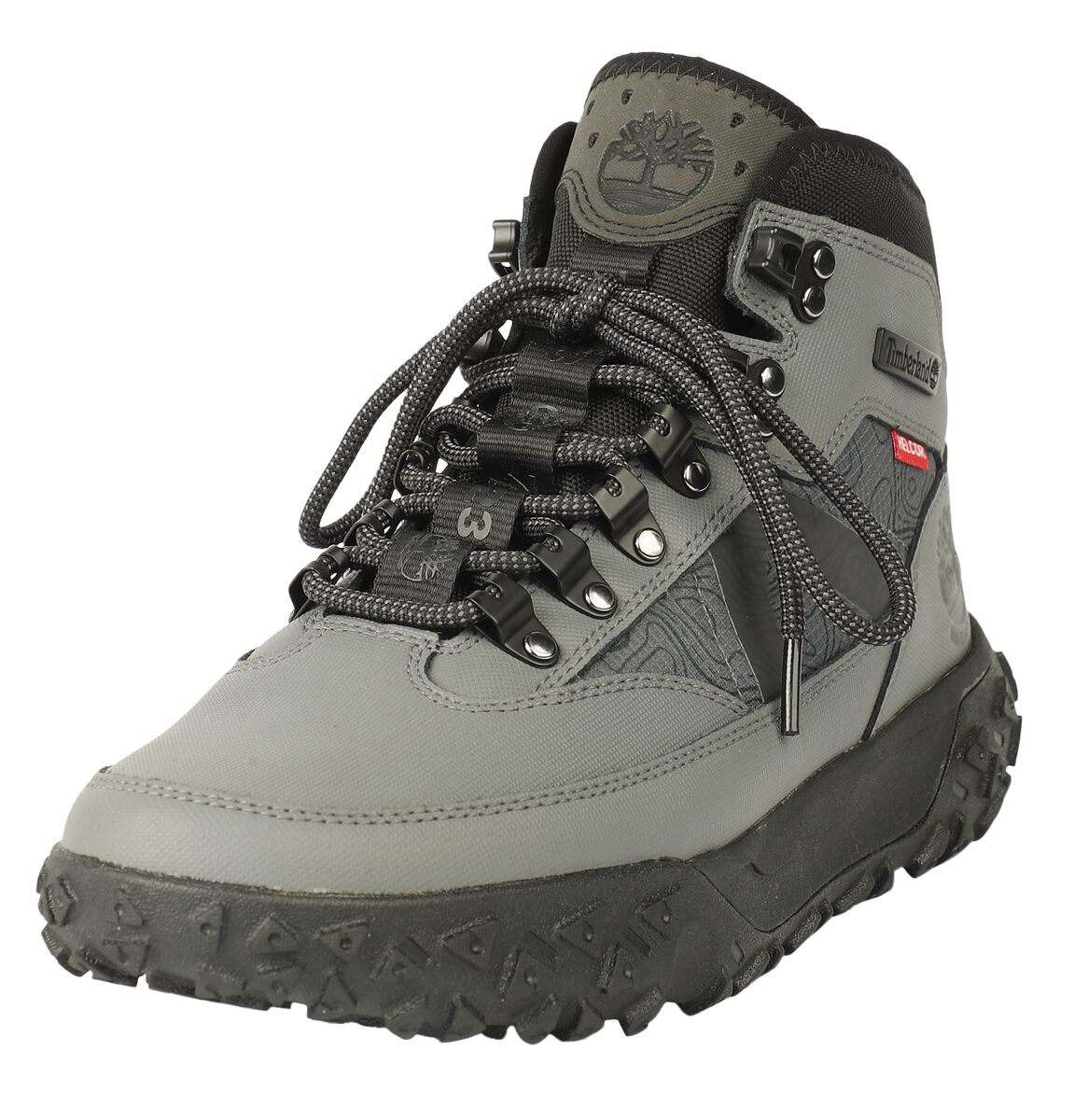 0196012803392 - GreenStride Motion 6 Mid F L WP Boot grau in EU46